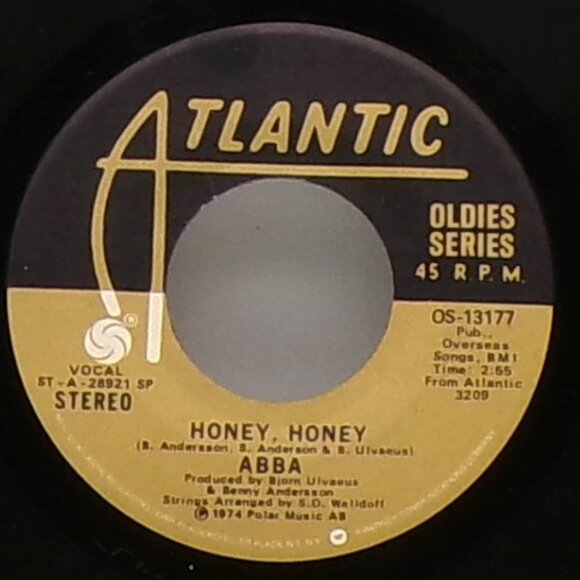Waterloo/Honey Honey by Abba 45 - Picture 6 of 6